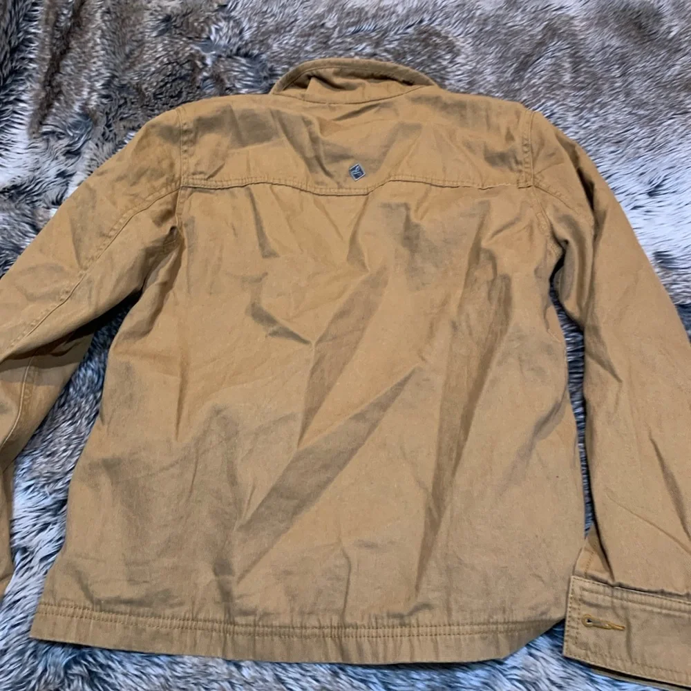 prAna Rawkus canvas, utility Jacket - Men's-Dark Ginger Size SML